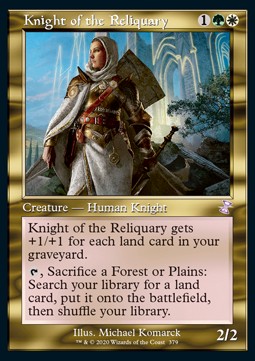 Knight of the Reliquary - Time Spiral Remastered: Extras (Time Shifted) [XTSR-379]
