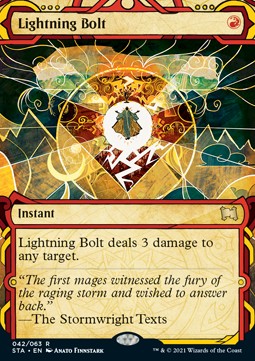 Lightning Bolt (V.1) - Mystical Archive (Rare) [STA-42]
