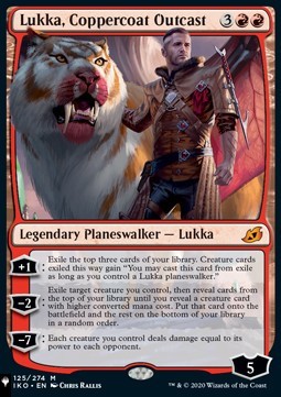 Lukka, Coppercoat Outcast - The List (Mythic) [ZNL-125]