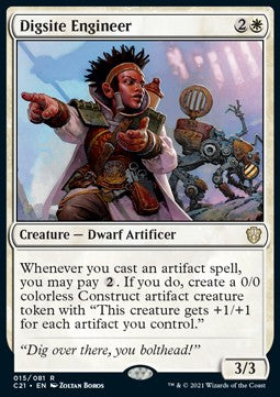 Digsite Engineer - Commander: Strixhaven (Rare) [C21-15]