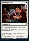 Monologue Tax - Commander: Strixhaven (Rare) [C21-19]