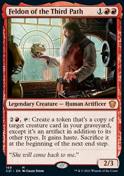 Feldon of the Third Path - Commander: Strixhaven (Mythic) [C21-169]