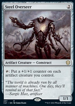 Steel Overseer - Commander: Strixhaven (Rare) [C21-267]