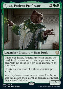 Ruxa, Patient Professor - Commander: Strixhaven (Rare) [C21-66]