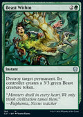 Beast Within - Commander: Strixhaven (Uncommon) [C21-186]