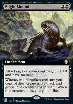 Blight Mound - Commander: Strixhaven: Extras (Rare) [XC21-363]