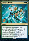 Double Major (V.1) - Strixhaven: School of Mages: Promos (Rare) [PSTX-179]