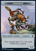 Construct Token (A 0/0) // Copy Token - Commander: Strixhaven: Extras (Token) [XC21-T 23/30]