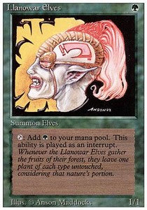 Llanowar Elves - Revised (Common)