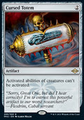 Cursed Totem (V.1) - Modern Horizons 2 (Rare) [MH2-295]