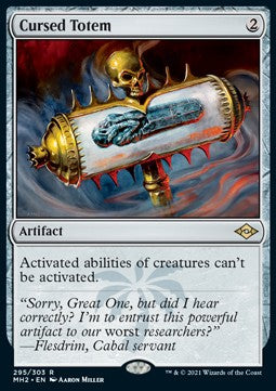 Cursed Totem (V.1) - Modern Horizons 2 (Rare) [MH2-295]