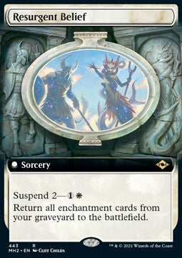 Resurgent Belief (V.3) - Modern Horizons 2: Extras (Rare) [XMH2-443]