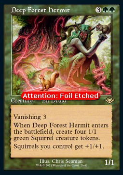 Deep Forest Hermit (V.2) - Modern Horizons: Retro Frame Cards (Rare) [RMH2-20]