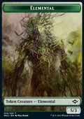 Elemental Token (Green 5/3) - Modern Horizons 2: Extras (Token) [XMH2-T10]