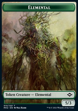 Elemental Token (Green 5/3) - Modern Horizons 2: Extras (Token) [XMH2-T10]