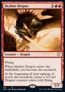 Skyline Despot - Commander: Adventures in the Forgotten Realms (Rare) [AFC-140]