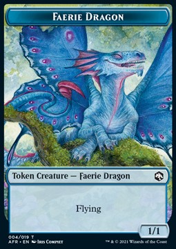 Faerie Dragon Token (U 1/1) // Treasure Token - Adventures in the Forgotten Realms: Extras (Token) [XAFR-T 4/15]