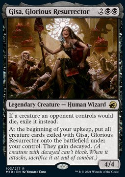 Gisa, Glorious Resurrector - Innistrad: Midnight Hunt (Rare) [MID-103]