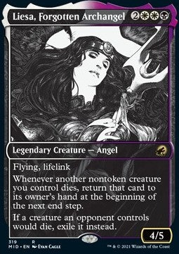Liesa, Forgotten Archangel - Innistrad: Midnight Hunt: Extras (Rare) [XMID-319]