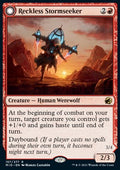 Reckless Stormseeker // Storm-Charged Slasher - Innistrad: Midnight Hunt (Rare) [MID-157]