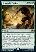 Storm the Festival (V.1) - Innistrad: Midnight Hunt: Promos (Rare) [PMID-200]