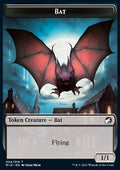 Bat Token (Black 1/1) - Innistrad: Midnight Hunt: Extras (Token) [XMID-T04]