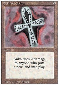Ankh of Mishra - Revised (Rare)