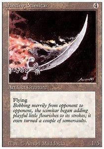 Dancing Scimitar - Revised (Rare)