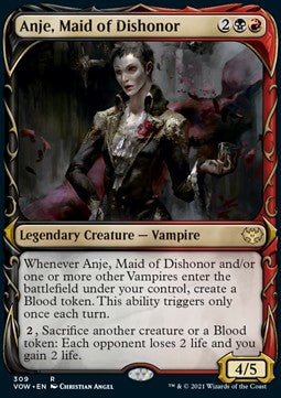 Anje, Maid of Dishonor - Innistrad: Crimson Vow: Extras (Rare) [XVOW-309]