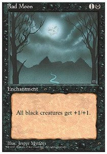 Bad Moon - Fourth Edition (Rare)