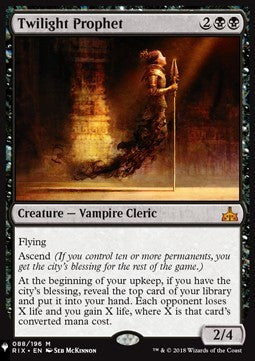 Twilight Prophet - The List (Mythic) [ZNL-88]