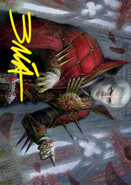 Art Series: Edgar, Charmed Groom (V.2) - Innistrad: Crimson Vow: Extras (Tip Card) [XVOW-A59]