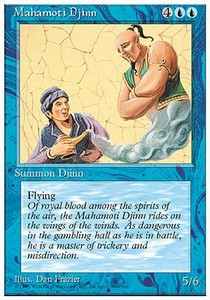 Mahamoti Djinn - Fourth Edition (Rare)