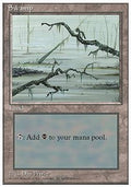 Swamp (V.2) - Fourth Edition (Land)