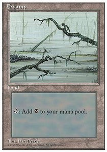 Swamp (V.2) - Fourth Edition (Land)