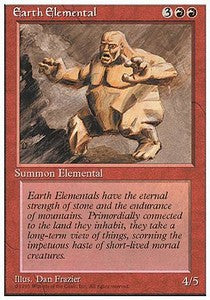 Earth Elemental - Fourth Edition (Uncommon)