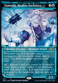 Tameshi, Reality Architect (V.1) - Kamigawa: Neon Dynasty: Extras (Rare) [XNEO-375]
