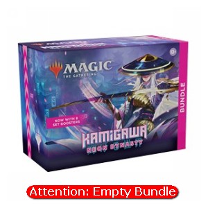 Kamigawa: Neon Dynasty: Empty "Fat Pack Bundle" Box - Kamigawa: Neon Dynasty