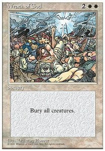 Wrath of God - Fourth Edition (Rare)