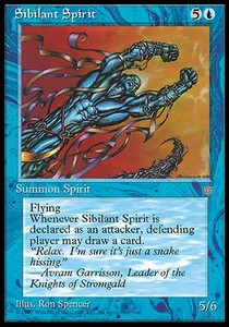 Sibilant Spirit - Ice Age (Rare)