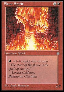 Flame Spirit - Ice Age (Uncommon)