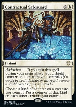 Contractual Safeguard - Commander: Streets of New Capenna (Rare) [NCC-14]