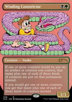 Winding Constrictor - Secret Lair Drop Series: Secretversary 2021 (Rare) [SLDSV-309]