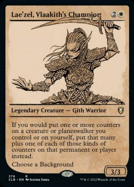 Lae'zel, Vlaakith's Champion (V.2) - Commander Legends: Battle for Baldur's Gate: Extras (Rare) [XCLB-378]