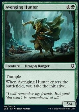 Avenging Hunter - Commander Legends: Battle for Baldur's Gate (Common) [CLB-215]