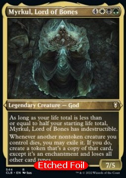 Myrkul, Lord of Bones (V.1) - Commander Legends: Battle for Baldur's Gate: Extras (Rare) [XCLB-544]