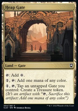 Heap Gate - Commander Legends: Battle for Baldur's Gate (Common) [CLB-354]