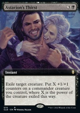 Astarion's Thirst - Commander Legends: Battle for Baldur's Gate: Extras (Rare) [XCLB-570]