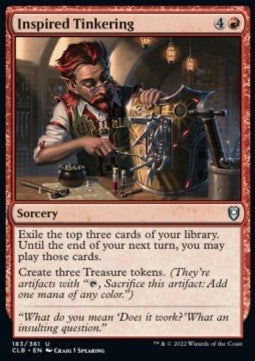 Inspired Tinkering - Commander Legends: Battle for Baldur's Gate (Uncommon) [CLB-183]