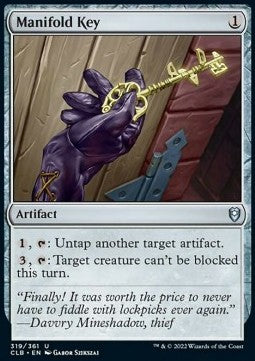 Manifold Key - Commander Legends: Battle for Baldur's Gate (Uncommon) [CLB-319]